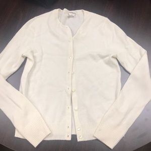 Cream J Crew sweater